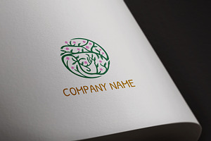 Circular Plant Logo Design, a Branding & Logo Template by HueNestify