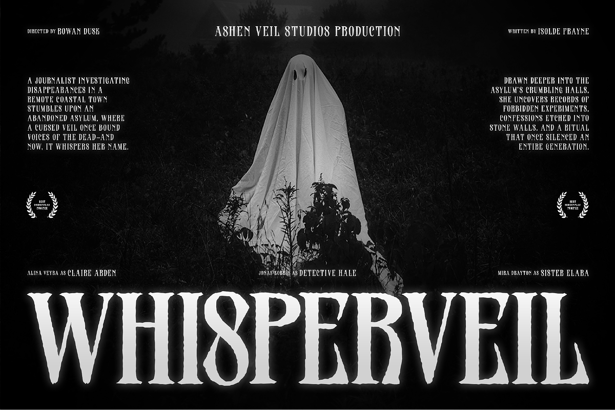 Dawn Horror Display, a Serif Font by GRVS Studio