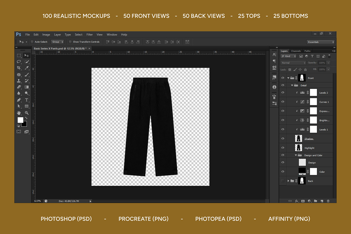 100 Streetwear Mockup Bundle, a Shirt Mockup by AtelierDuVow (Photo 6 of 10)