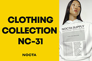 Clothing Mockup Collection NC-31, a Hoody Mockup by NOCTA SUPPLY (Thumbnail 1 of 3)