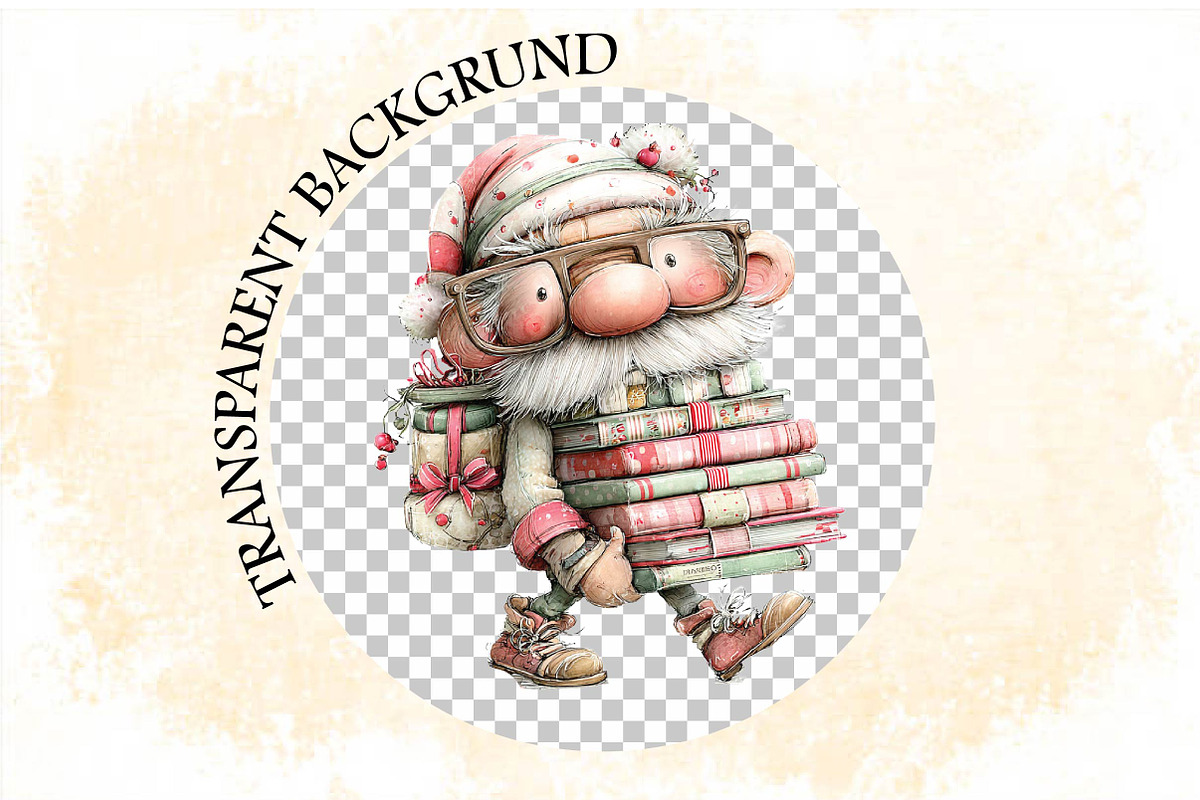 Summer Funny Grandma Clipart Bundle, an Illustration by SVGArt (Photo 7 of 9)