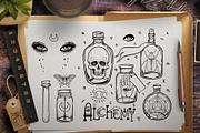 100 ALCHEMY. Magic Vector Set., an Illustration by Varvara Gorbash (Thumbnail 2 of 9)
