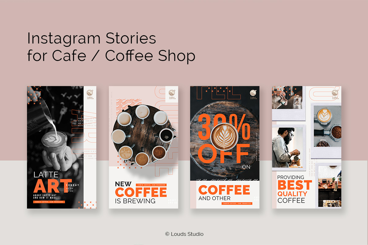 Coffee Shop Instagram Stories, a Social Media Template by Louds Studio (Photo 2 of 5)