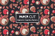 Paper Cut Geometric Seamless Pattern, a Pattern Graphic by Marmalade Moon (Thumbnail 2 of 6)