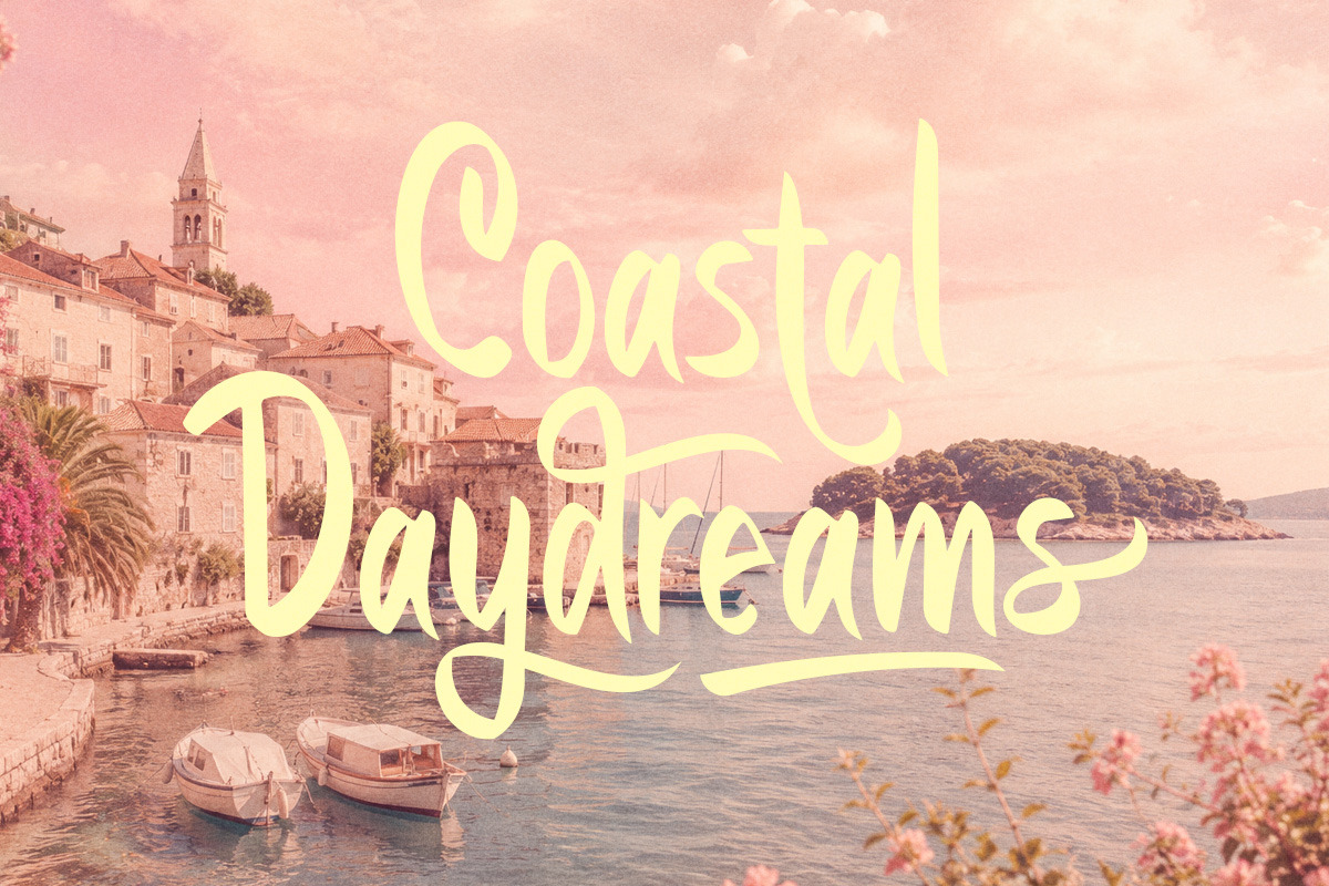 Mon Lotus De Charles Script, a Script Font by Littlehand (Photo 3 of 10)