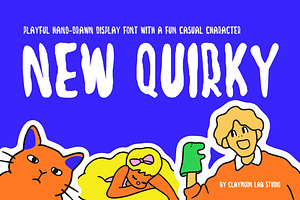 Quirky Daily — Playful Display Font