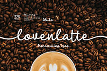 Loven Latte - Handwriting Type
