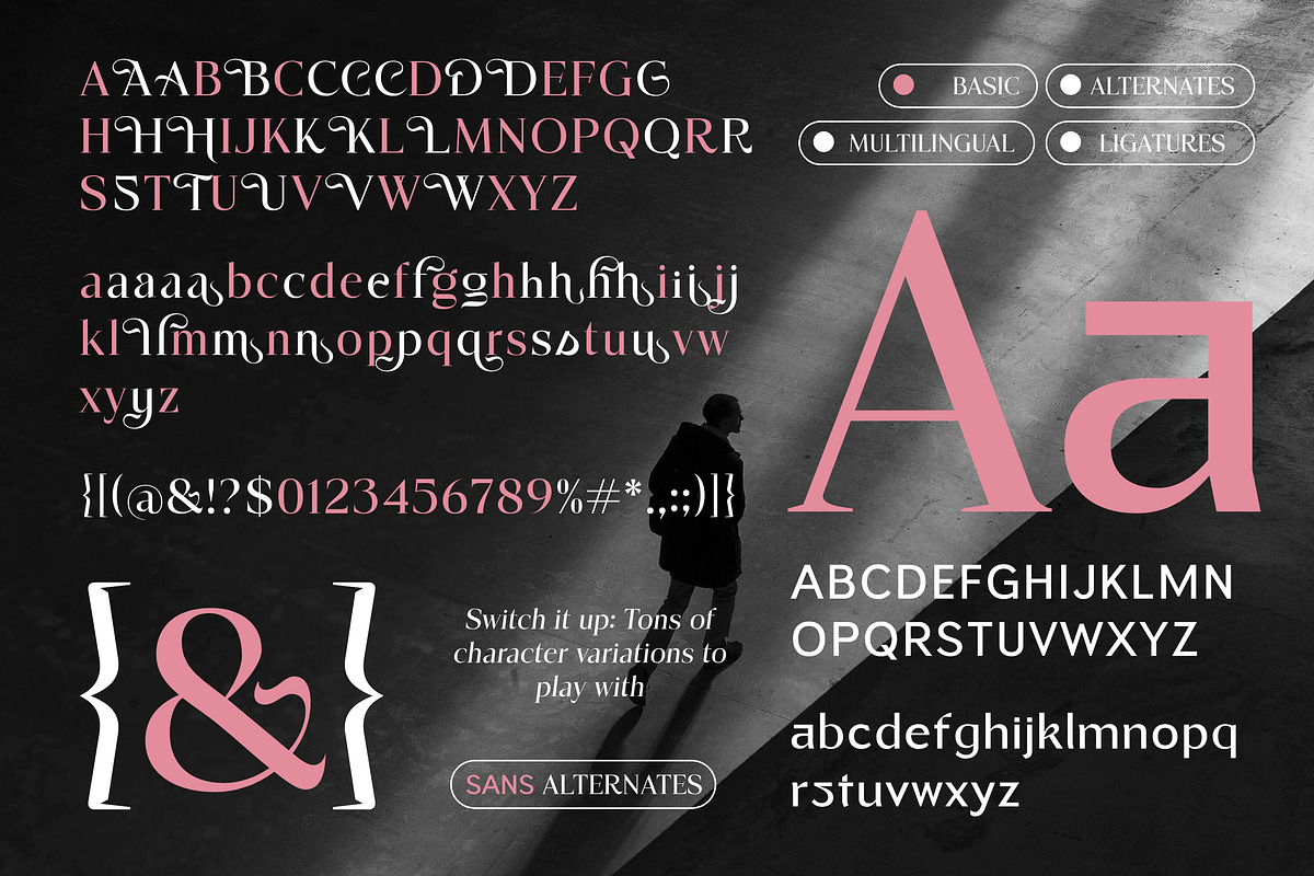 Hailora - Serif/Sans Font Duo, a Serif Font by Dora Typefoundry (Photo 8 of 10)