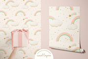 Watercolor Magic Rainbow Unicorn Set, a Decorative Illustration by Carol Lozove (Thumbnail 48 of 74)