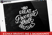 The Great Procreate Chalk Brushpack, a Brush Add-On by Studio FabianFischer (Thumbnail 1 of 6)