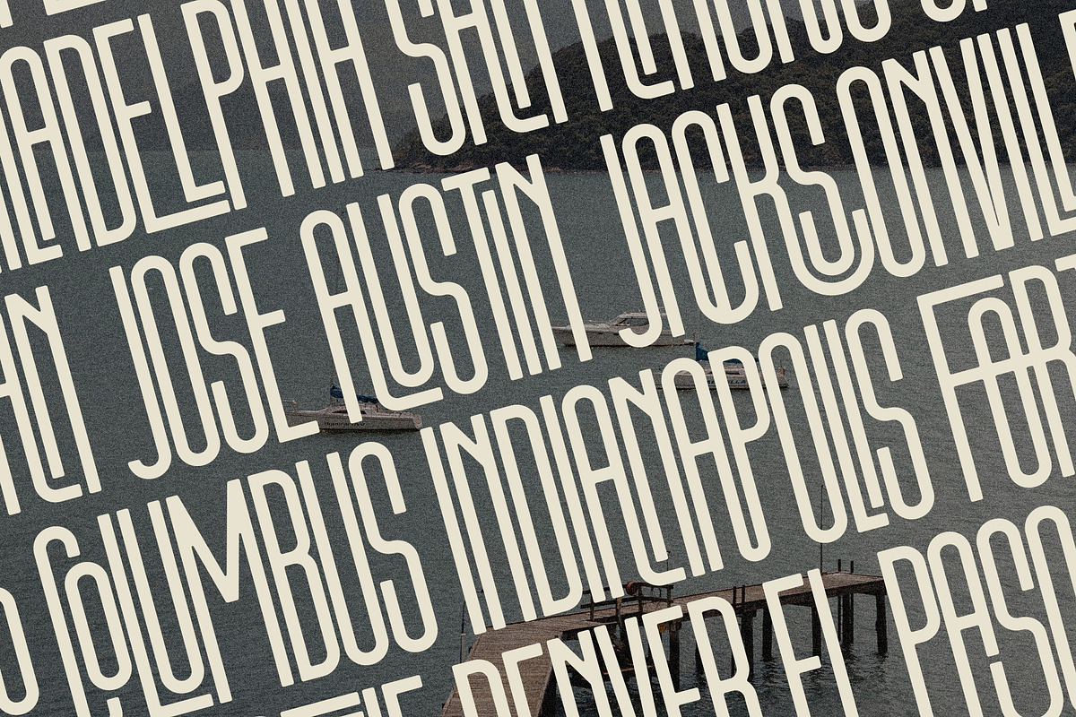 First Contact - 16 Fonts in One Pack, a Sans Serif Font by SilverStag Type Foundry (Photo 22 of 30)
