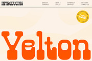 Velton – Reverse Contrast Font, a Sans Serif Font by Craft Supply Co. (Thumbnail 1 of 8)