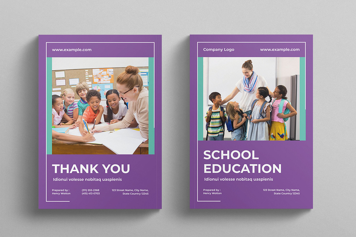 Education Brochure Template, a Brochure Template by E-Type (Photo 7 of 7)