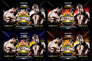 Boxing Night Flyer Template, a Flyer Template by Basez Flyers (Thumbnail 3 of 4)