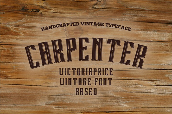 Victoriaprice vintage font preview 7