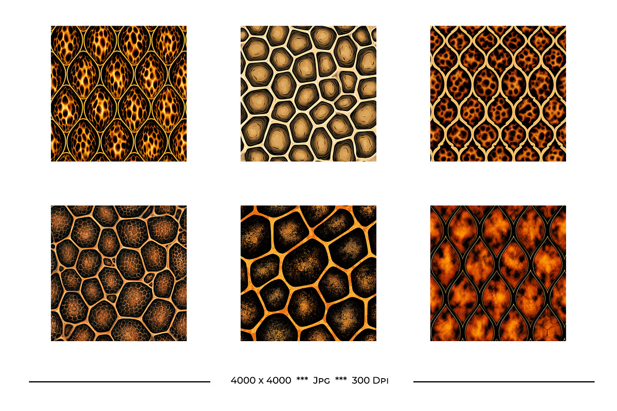 Tortoise Shell Animal Prints, a Pattern Graphic by karenfoleyphoto (Photo 4 of 8)