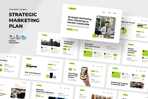 Strategic Marketing Plan - Keynote, a Presentation Template by Iqsiart Studio