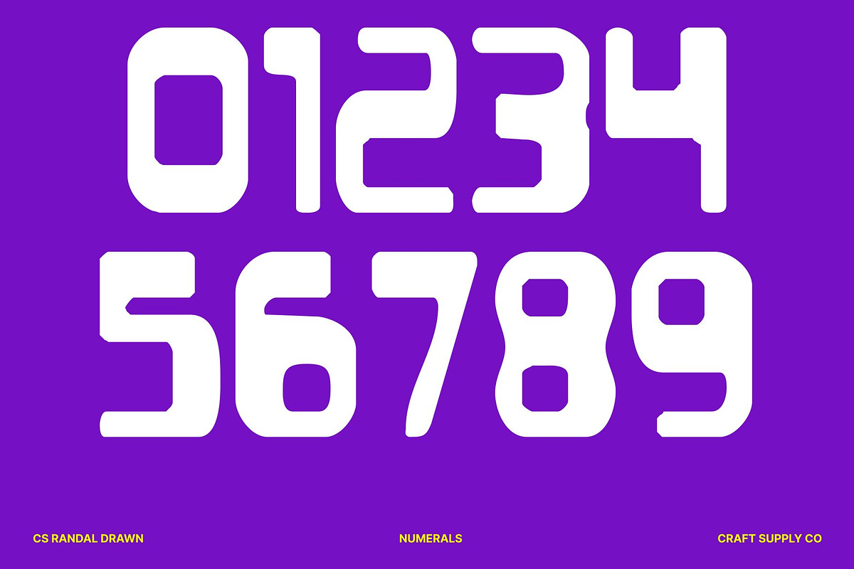 CS Randal Drawn, a Sans Serif Font by Craft Supply Co. (Photo 5 of 9)