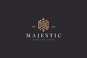 Abstract Letter M for Majestic Logo, a Branding & Logo Template by Signatoro (Thumbnail 1 of 2)