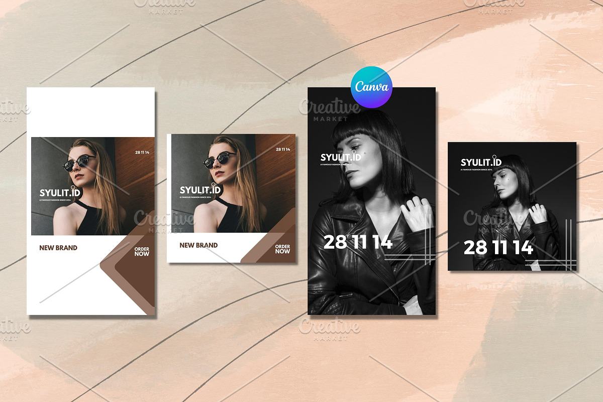SYULIT.ID Instagram Template, a Social Media Template by Aji Gallery (Photo 5 of 9)