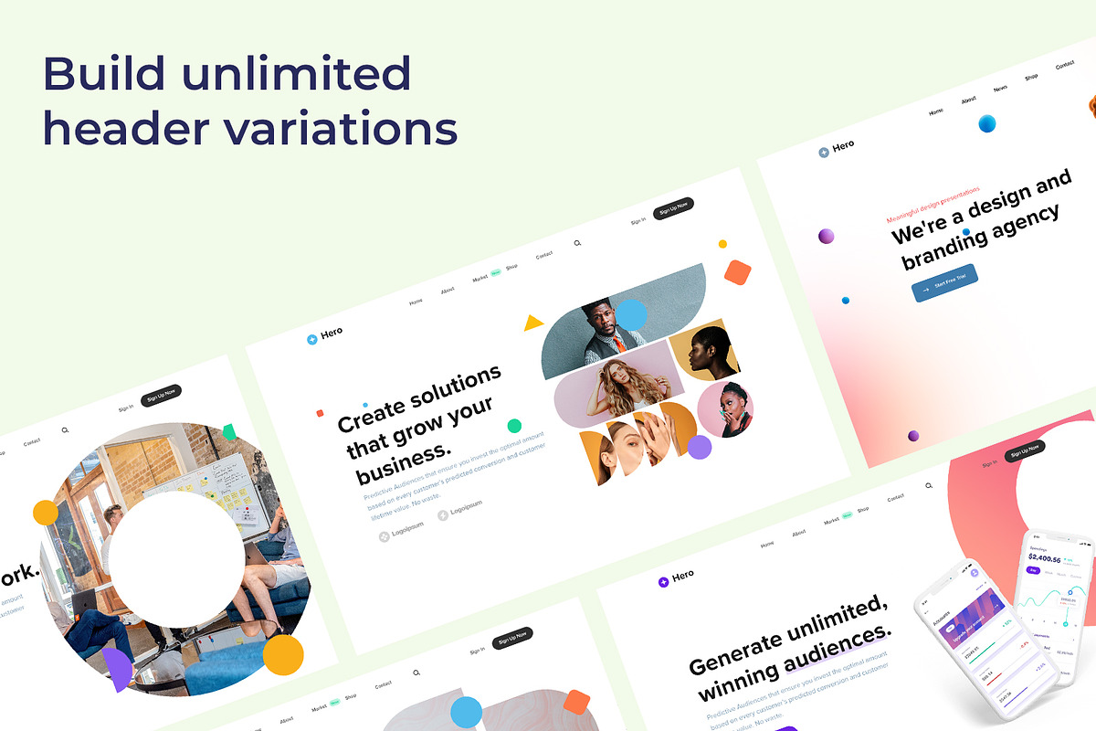 Landing Page - Hero Slides, a Landing Page Template by KL-Webmedia (Photo 3 of 4)