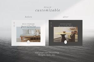 Interior Design Portfolio Canva