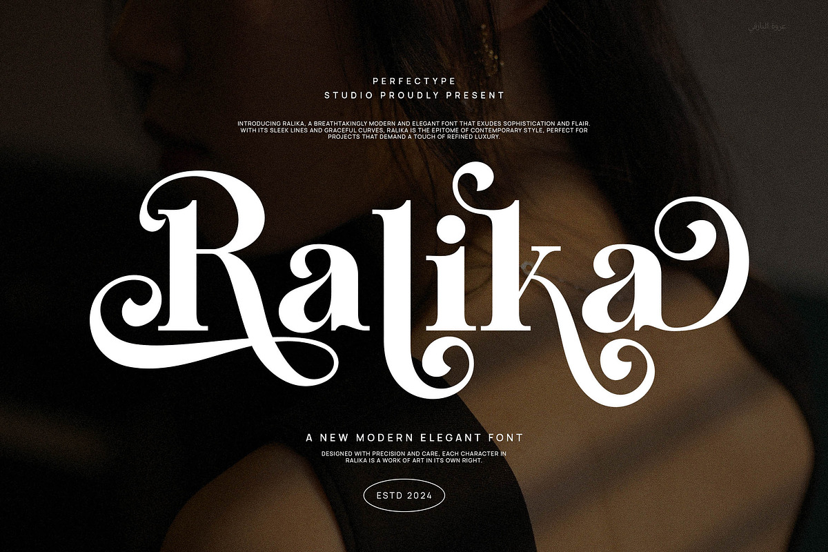 Ralika Ligature Serif Font, a Serif Font by Perfectype (Photo 1 of 8)