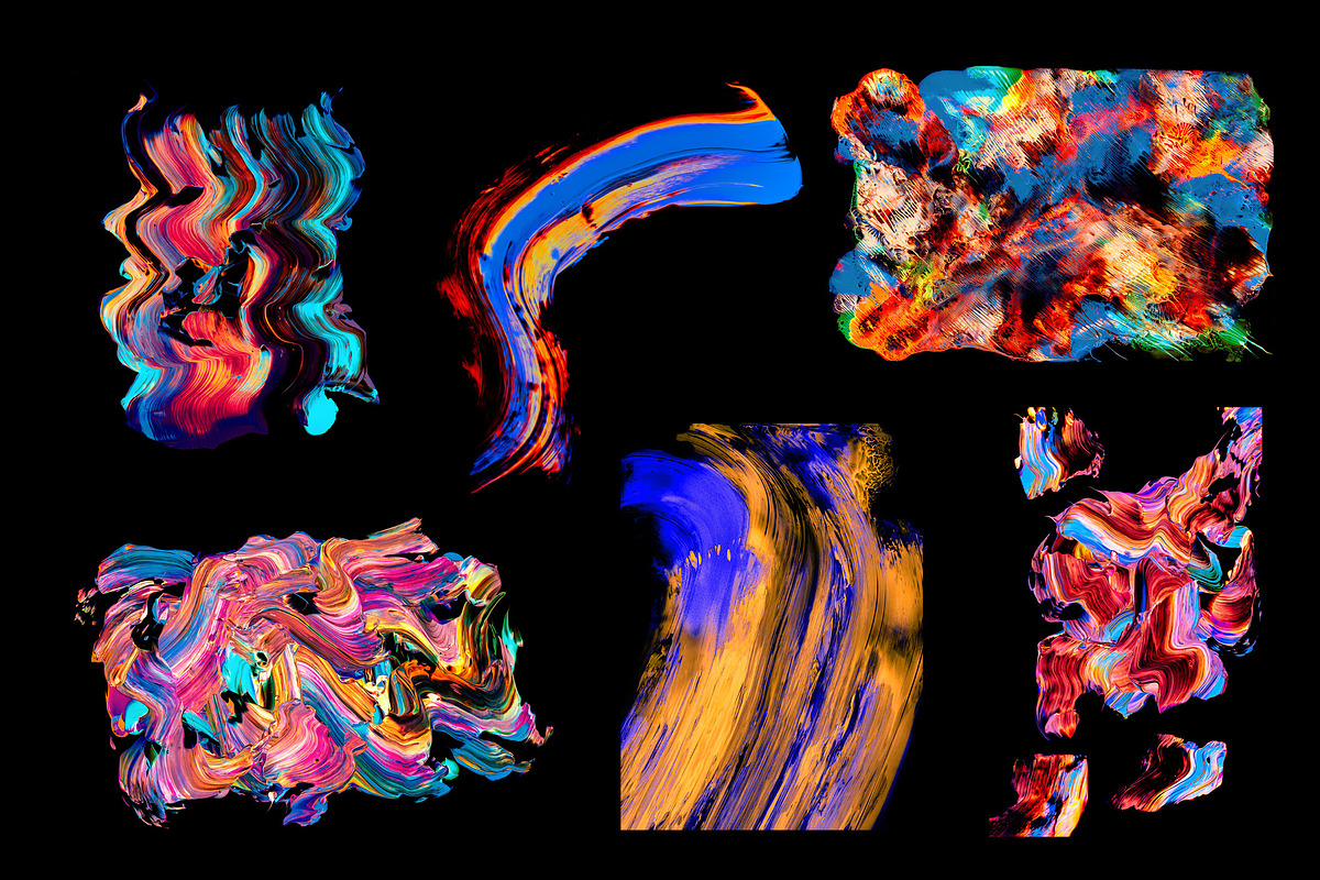 Sacred: Vibrant Paint Textures, a Texture Graphic by Chroma Supply (Photo 11 of 11)