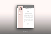 Resume / CV template - Amelia, a Resume Template by Mellene Templates (Thumbnail 2 of 3)