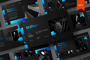Shiftan – Business PowerPoint, a Presentation Template by Dens Creative Studio