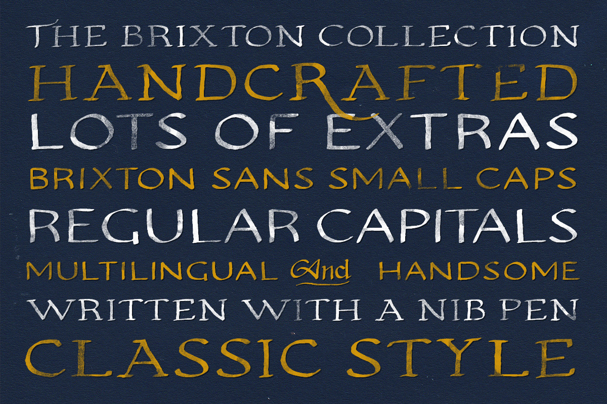 Brixton Hand (Plus Sans & Extras!) preview 6