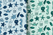 Sea and sailing patterns, a Pattern Graphic by merion_merion (Thumbnail 3 of 5)