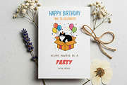 Cat and Animals Funny Birthday PNG, a Graphic by GlitterCraft (Thumbnail 25 of 101)