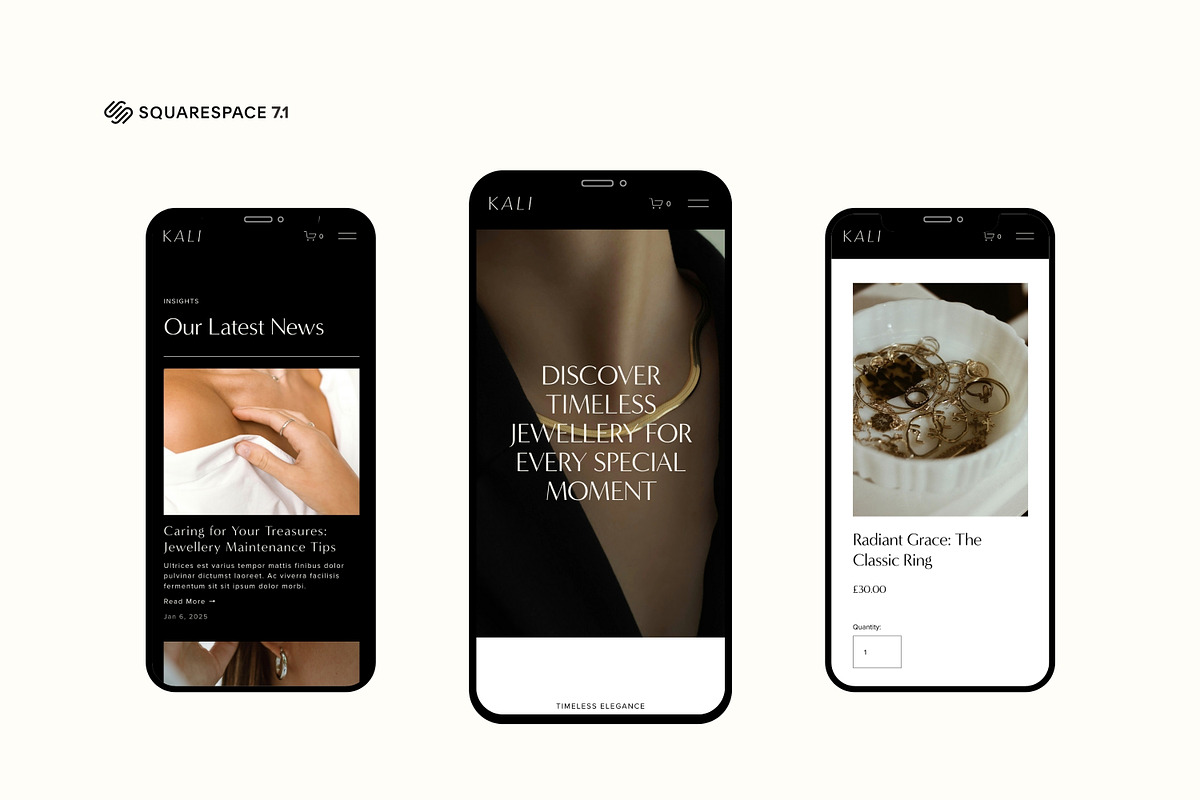 Squarespace 7.1 Website Template, a Squarespace Template by Iris Avenue Studio (Photo 6 of 7)