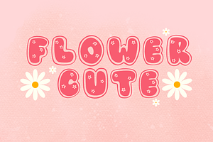 Flower Cute Font