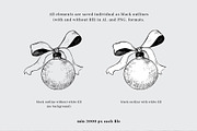 Christmas Elements. Winter Bundle, a Seasonal Illustration by Yevheniia (Thumbnail 9 of 10)