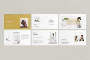 Mono Powerpoint Template