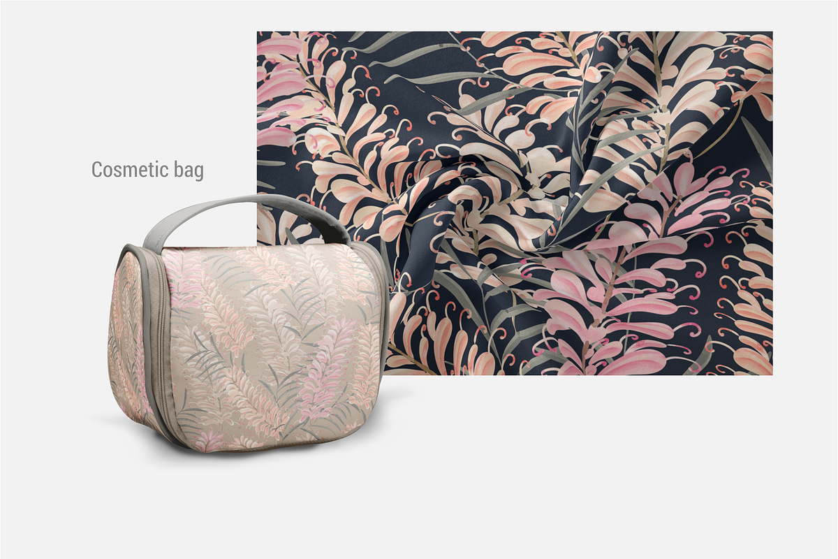 Grevillea Floral Pattern, a Pattern Graphic by Madebyia (Photo 4 of 7)