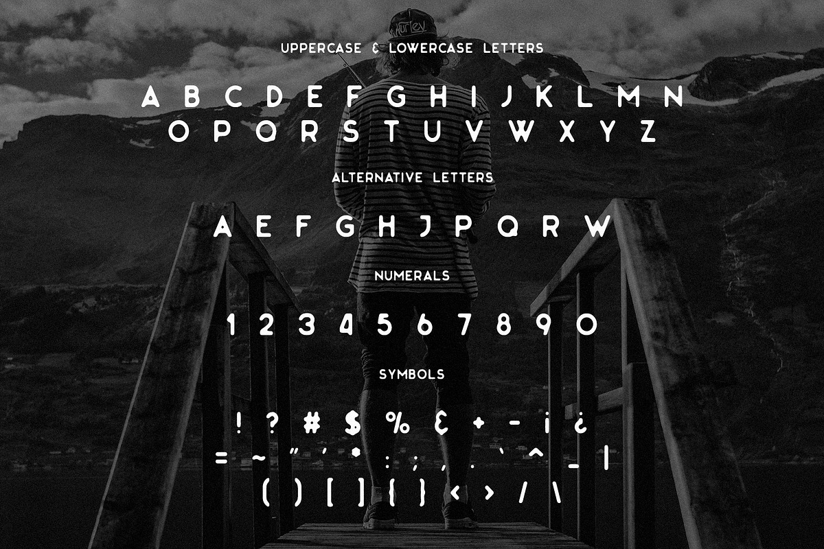 Fjord Font + Extras, a Sans Serif Font by Misha Sova (Photo 2 of 5)