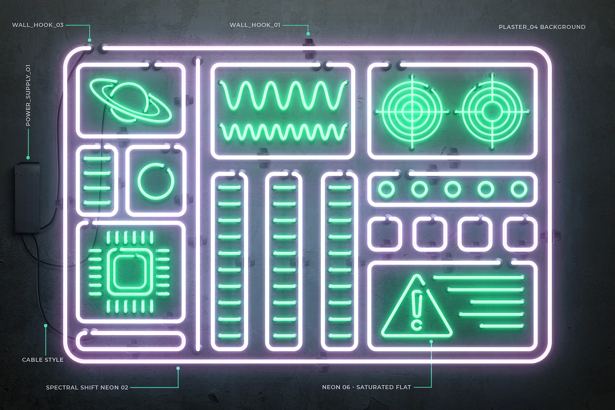 The Neon Toolbox, a Layer Style Add-On by MiksKS (Photo 8 of 29)