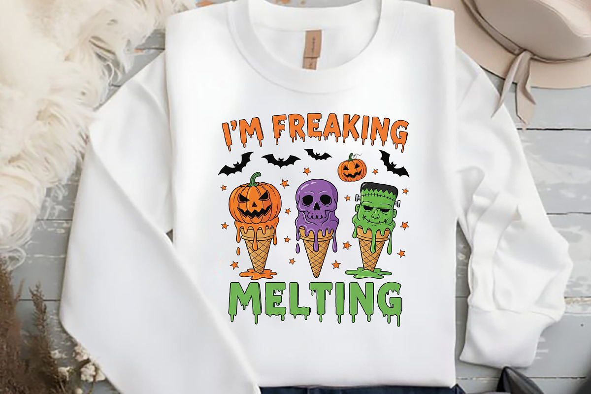 I'm Freaking Melting Sublimation Png, an Illustration by Black Bird Studio (Photo 2 of 4)