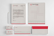 Classic Design Stationery Template, a Stationery Template by felicidads (Thumbnail 1 of 4)