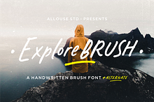 Explorebrush A Handwritten Brush