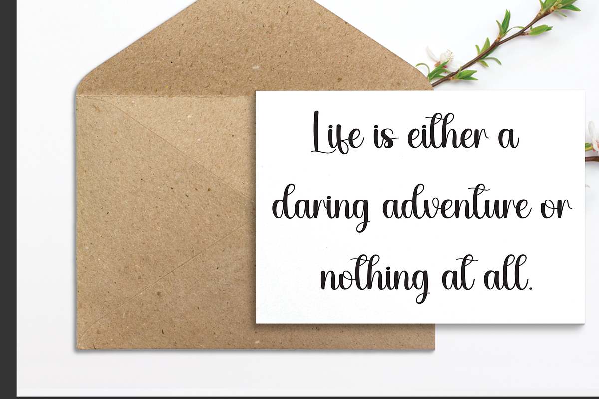 Daddy | Script Font, a Handwritten Font by Scratchones (Photo 3 of 9)