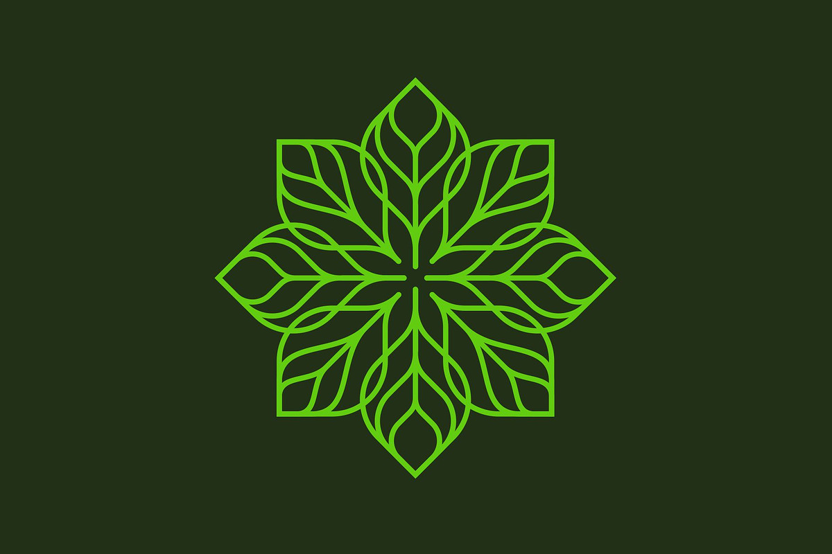 Flower and Leaf Line Art Logo, a Branding & Logo Template by Buqancreative (Photo 3 of 5)