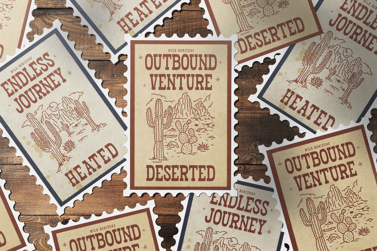 Oldridge – A Bold Western Vintage, a Slab Serif Font by roomspace creative lab (Photo 7 of 11)