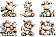 Whimsical Easter Dragon Clipart, an Illustration by Sublimation Artist (Thumbnail 6 of 6)