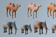 Animals 1, an Animal 3D Model by ithappy (Thumbnail 11 of 32)