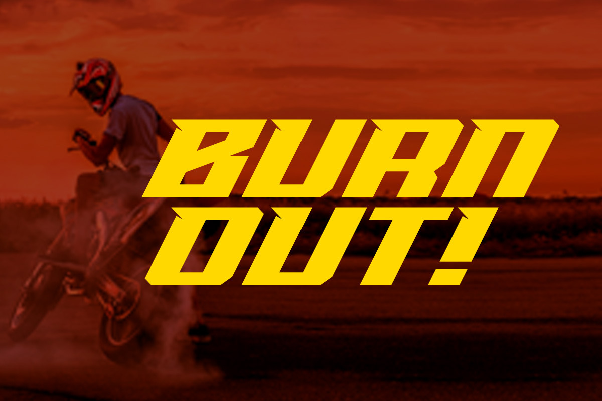 Hard Race Racing Font, a Font by Multype Studio (Photo 2 of 9)
