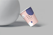 Paper Cup Mockup, a Cups & Container Mockup by megostudi0 (Thumbnail 6 of 6)